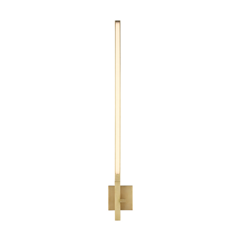 Visual Comfort Architectural SLWS56427CCHAB Modern Sean Lavin Cityscape X-Large 36" Tall LED Wall Sconce  CCT 2700K - Finish Antique Brass