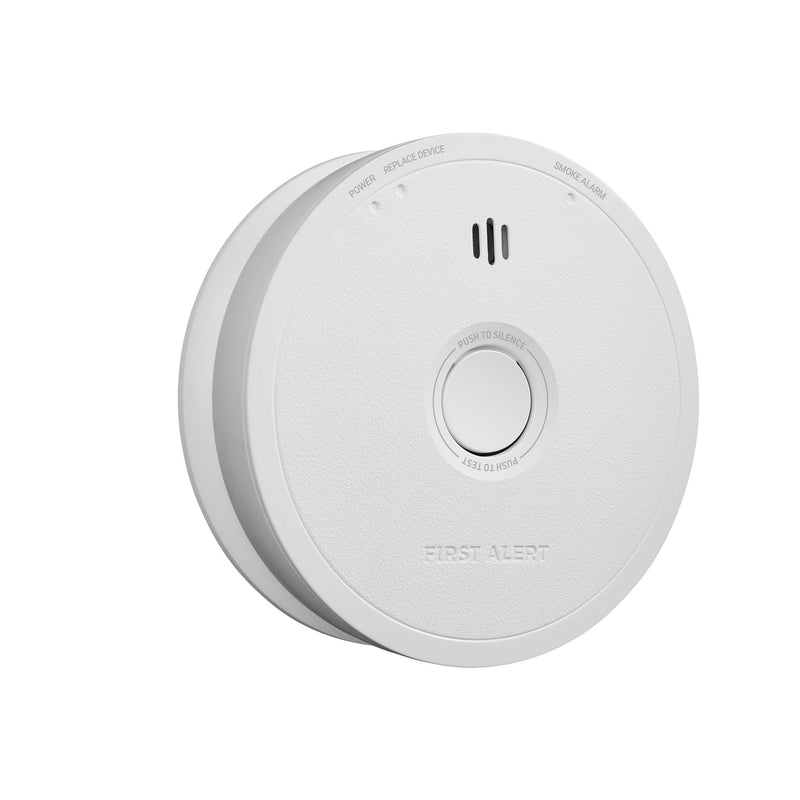 BRK First Alert SM610 10-year Sealed Battery Smoke Alarm - Color: White