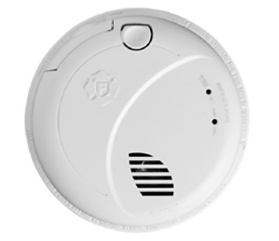 BRK First Alert SMCO110V-AC Interconnect Hardwire Smoke and CO Alarm with Battery Backup, Voice and Location