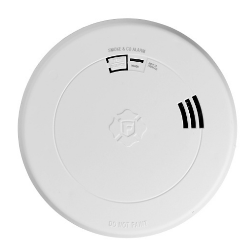BRK First Alert SMCO210V Battery powered Combo smoke & CO alarm with 10-Year sealed lithium battery, Voice Warning with location and Silence feature.  Includes Photoelectric smoke sensing technology and electrochemical carbon monoxide sensor