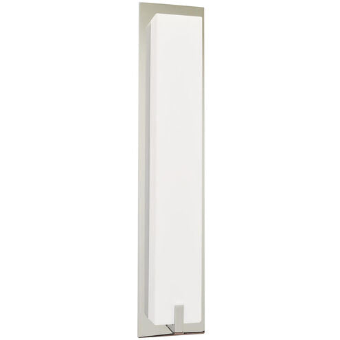 AFX Lighting SNS041814LAJUDSN 17W LED Sinclair Wall Sconce, CCT Selectable, 120V-277V, Satin Nickel Finish