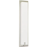 AFX Lighting SNS041814LAJUDSN 17W LED Sinclair Wall Sconce, CCT Selectable, 120V-277V, Satin Nickel Finish