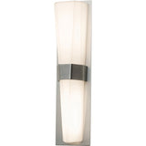 AFX Lighting SORS051914LAJUDSN 17W LED Sorrento Wall Sconce, CCT Selectable, 120V-277V, Nickel Finish