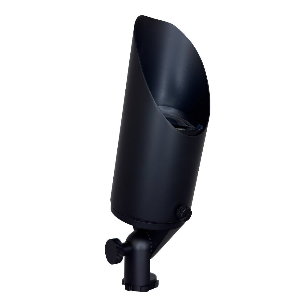 ABBA Lighting USA SPB04-Bk 3.5-7.03″ Heavy Duty Cast Brass Spot Light - Finish: Black
