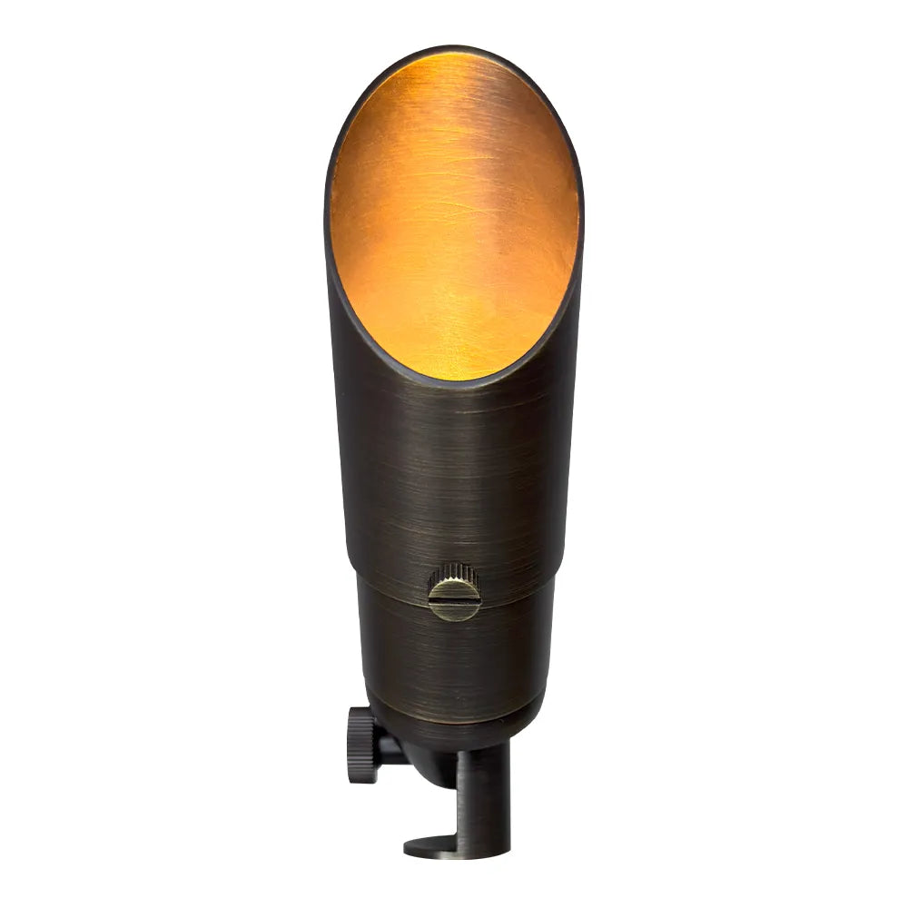 ABBA Lighting USA SPB11-DB 5.46″-6.72″ Heavy Duty Cast Brass Spot Light - Finish: Dark Brass