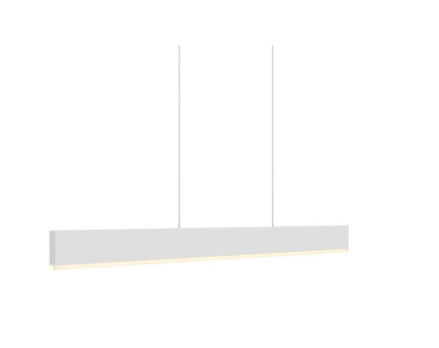 DALS Lighting SPD48-CC-WH 48" Wide LED Linear Chandelier Light, 3000K/ 4000K/5000K, 1530lm