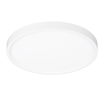American Lighting SPKPL-SF10-RGBTW-WH Spektrum+ 10" LED Flush Mount - RGB + TW - White Finish