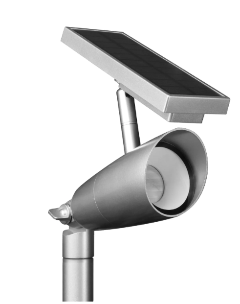 Feit Electric SPOT/SYNC/SOL/NK 8 in. OneSync Landscape Nickel Solar Spotlight  Pack 1