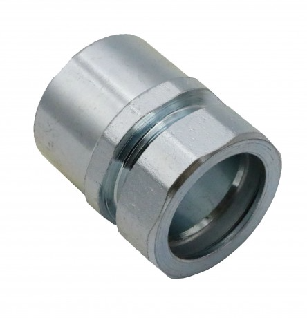 Orbit Rigid Threadless Coupling Raintight Orbit SREC-50 1/2 Inch Steel Rigid To Emt Combination Couplings ...