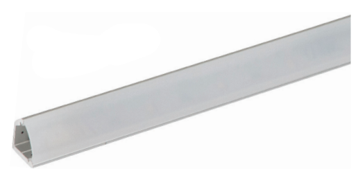 Task Lighting SS9H-42ND21-F50 42-1/2" Angled Strip Light With Shield, Higher Light Output, CCT 5000K Daylight White