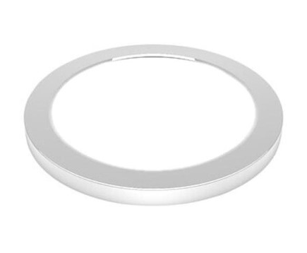 Eiko SSD8-TRIM-CH Trim - For Slim Surface Downlights - 8" - Chrome Finish