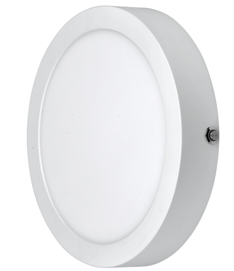 Eiko SSD9-126-18W-930-UNV-WH-EM LED Slim Surface Downlight 9Inch 1260 Lumens 18 Watts 90 CRI 3000K White Emergency Battery Backup