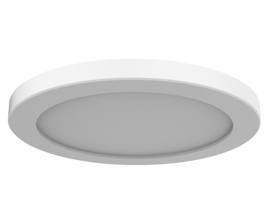 Eiko SSD9-15W-830-120D-WH Slim Surface Downlight 9IN 1200LM 15W 80CRI 3000K 120V Triac Dimming White