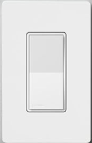 Lutron ST-ASW-WH Sunnata On/Off Accessory Switch with Wallplate, only for use with Sunnata LED+ Dimmers, White
