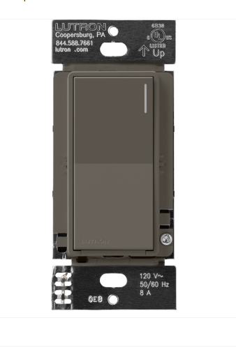 Lutron ST-RS-TF Sunnata Companion Switch - Truffle Finish