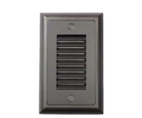 Core Lighting ST300-30K-VL-BZ-UNV 2.0W Indoor / Outdoor Steplight , 3000K, Vertical Louver, Bronze, 120/277V