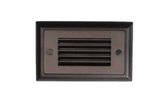 Core Lighting ST300-HL-BZ 2.0W Indoor / Outdoor Steplight , Horizontal Louver, Bronze Finish