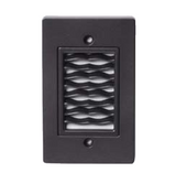 Core Lighting ST300-VW-BN 2.0W Indoor / Outdoor Steplight , Vertical Wave, Brushed Nickel Finish