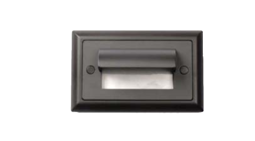Core Lighting ST300-WW-HV-WH-UNV Indoor/Outdoor Step Light , 3000K,  Horizontal Visor ,120/277V, White Finish