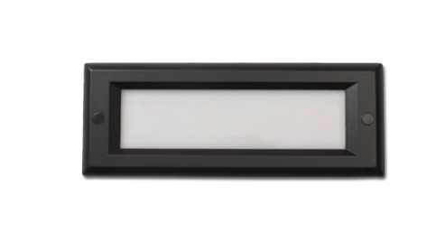 Core Lighting ST800-WW-LS-WH-UNV Indoor/Outdoor Step Light , 3000K,  Lensed ,120/277V, White Finish