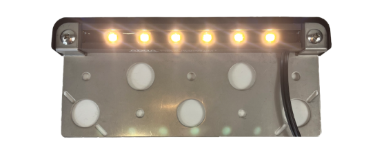 ABBA LIGHTING STB05R-27K Integrated Heavy Duty Cast Aluminum Hardscape/Edge Light W/ Stainless Steel