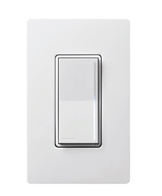 Lutron STCL-153M-WH 150W Dimmable LED/CFL or 600W Incandescent/Halogen Multi Location Touch LED Dimmer with On/Off Paddle Switch, White Finish