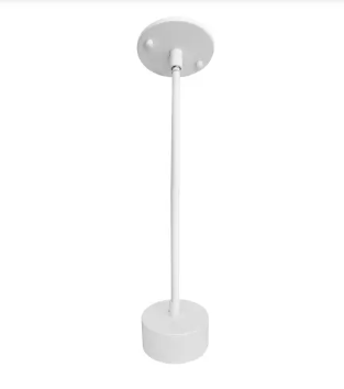 EnvisionLED STM-JBX-6-WH 2' / 4' / 6' Pendant Stem Mount, Adjustable Length, White Finish