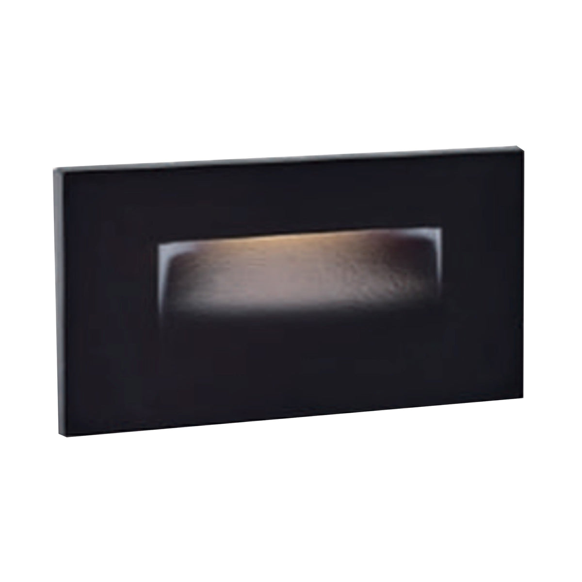 Trans Globe Lighting STEP-100 BK LumaStride black LED step light