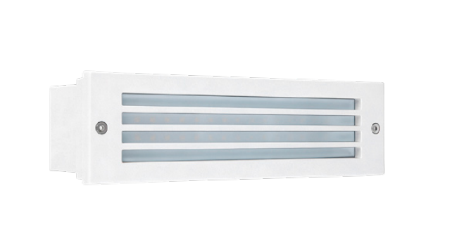 Westgate STP-10X3-MCT-WH 10×3in Square LED Step Light, 10W, 3CCT Selectable (3000K/4000K/5000K), White