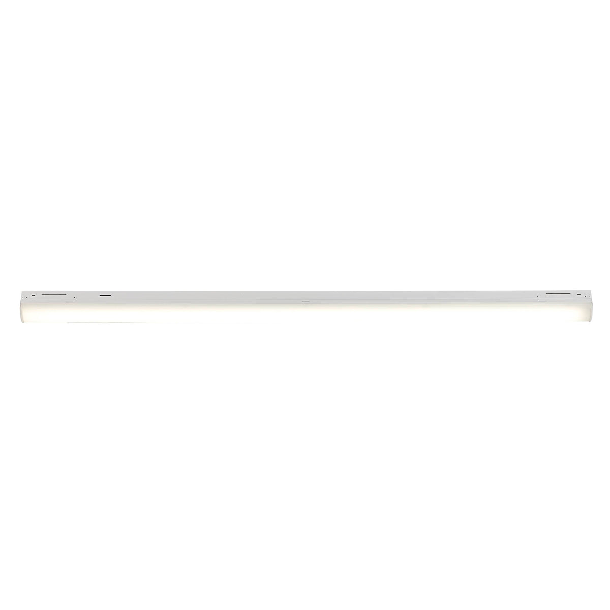 Trans Globe Lighting STP-48-MW3CT-S white LED ceiling strip light front view