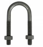 Orbit SUB-300 3" Steel Conduit U-Bolt With HEX Nut