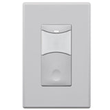 SensorWorx SWX-101-1-GY Wall Switch Sensor - PIR - Auto On - Stand Alone - 12-24V - Gray Finish