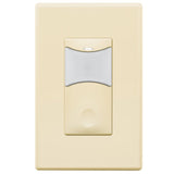 SensorWorx SWX-101-1-LA Wall Switch Sensor - PIR - Auto On - Stand Alone - 12-24V - Light Almond Finish