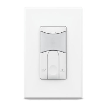 SensorWorx SWX-103-D-WH Wall Switch Sensor - PIR - Manual On - 0-10V Dimming- 120-277V - White Finish
