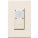 SensorWorx SWX-111-IV Wall Switch Sensor - PIR + Daylight Detection - 1-Pole - Auto On - 120-277V- Ivory