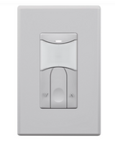 SensorWorx SWX-121-1-D-MS-GY Wall Switch Sensor - Dual Tech - Auto On - 0-10v Dimming - Multi-switch / Sensor - 12-24v - Gray