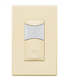 SensorWorx SWX-121-1-LA Wall Switch Sensor - Dual Tech - Auto On - Stand Alone - 12-24v - Light Almond