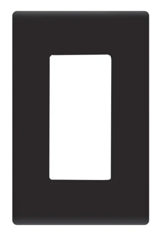 SensorWorx SWX-199-BK Wall Plate, Black Finish