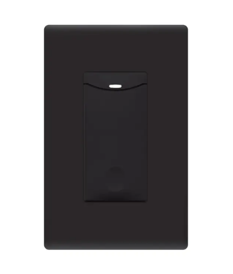 SensorWorx SWX-801-BK-HE Momentary Decorator Switch - Humid Environment - 5-24V - Black
