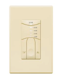 SensorWorx SWX-843-12H-LA-HE Interval Timer Switch, 1 / 2 / 4 / 8 / 12 Hour Increments, Humid Environment, Voltage 120-277V, Light Almond Finish