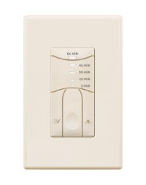 SensorWorx SWX-843-60M-IV-HE Interval Timer Switch - 5 / 15 / 30 / 45 / 60 Minute Increments, Humid Environment, Voltage 120-277V, Ivory Finish