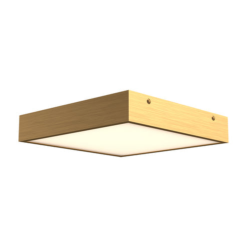 Alora Mood FM553014AG Sydney 14-in Flush Mount Ceiling Light - CCT 3000K - Finish: Aged Gold