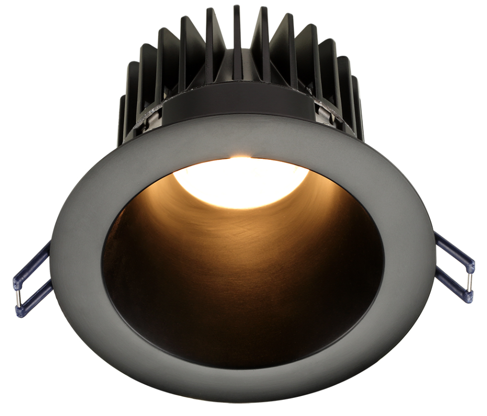 Lotus LED LD4R-3018K-4R-BR-BT-60D 4" 15W 980LM LED Downlight with 60° Flood & 3000K→1800K Dim-to-Warm