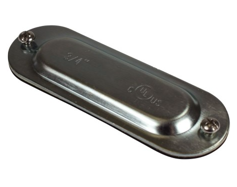 Orbit SCG8-150 1-1/2" Stamped Steel Form 8 Cover With Integral Gasket