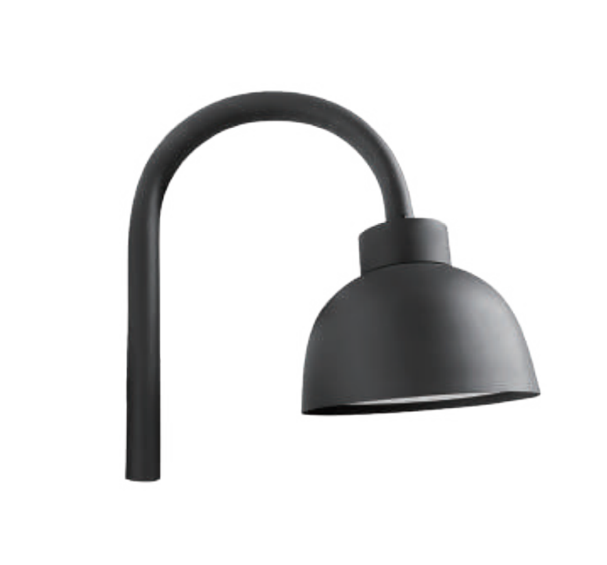 Westgate WLF-24-40W-MCTP-BK-BA 12" Dome Light with Flat Lens - 24W/32W/40W - 3000K/4000K/5000K