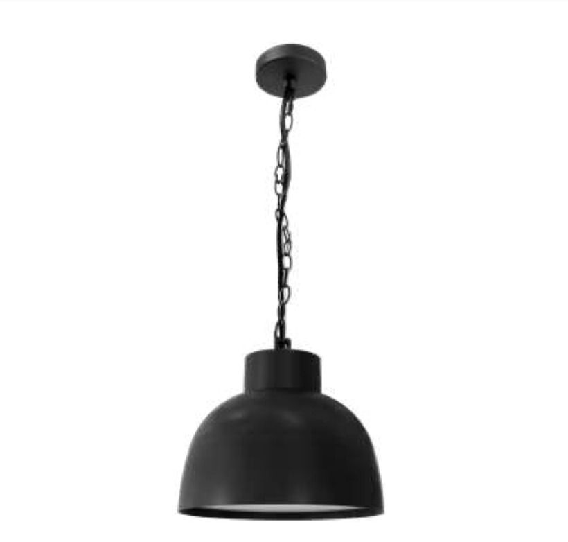 Westgate WLF-24-40W-MCTP-BK-SCH 12" Dome Light with Flat Lens - Multi-Wattage/Multi-CCT