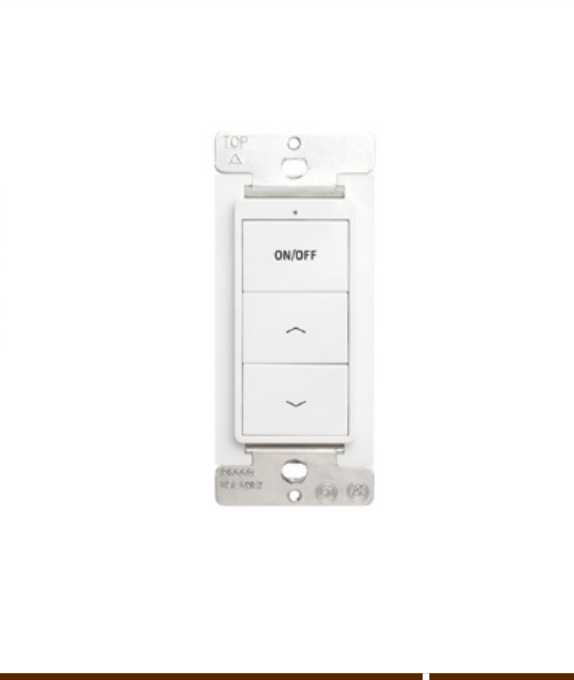 ESL Vision ESL-ISS-WS-A3B-01 Intellisense AC 120-277VAC Wall Switch, 3 Buttons, ON/OFF, DIM+, and DIM-