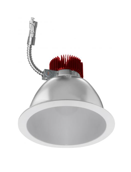 Elco Lighting E810L20SDW 8" Reflector LED Light Engine Trims - 2000 Lumens - CCT: 3000K - 1800K - Beam Angle: 60º - Finish: White