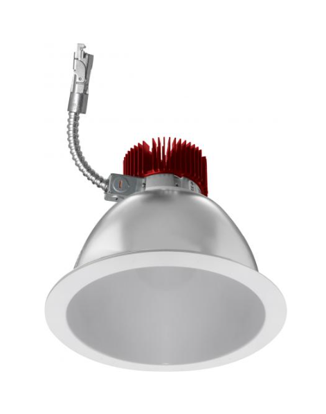 Elco Lighting E811L1630W2 8" Wall Wash Ceiling Light - 1600 Lumens - CCT: 3000K - Beam Angle: 60º - Finish: All White