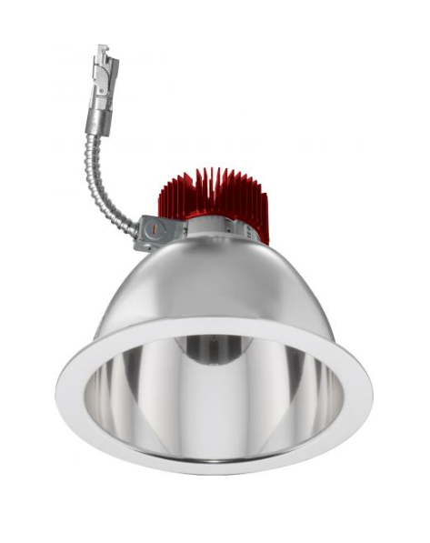 Elco Lighting E910L2035C2 9" Reflector LED Light Engine Trims - 2000 Lumens - CCT: 3500K - Beam Angle: 60º - Finish: All Chrome